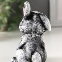 Фигура "Зайчонок с грибком" 12х8х7 см