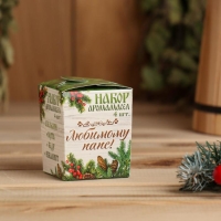 Набор эфирных масел 4 шт по 10 мл "Любимому папе в Новый год!" Набор эфирных масел 4 шт по 10 мл "Любимому папе в Новый год!"