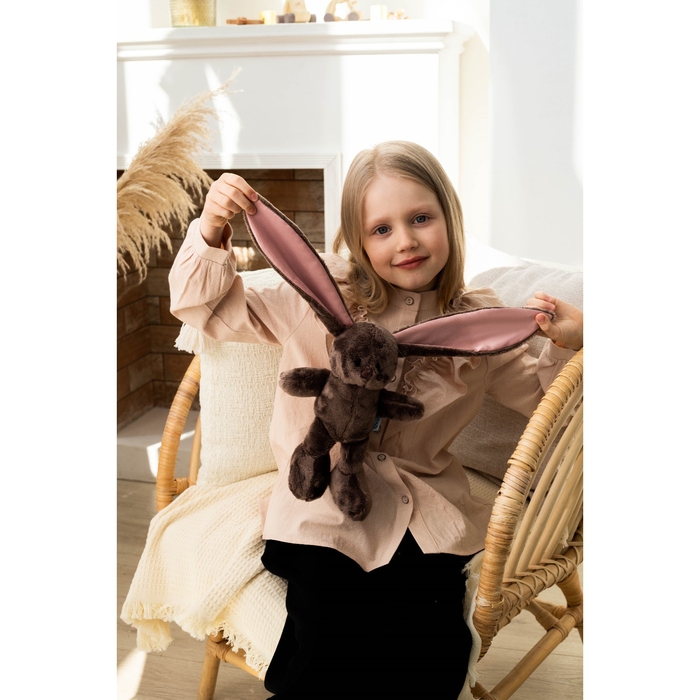 Мягкая игрушка в рюкзаке &laquo;Малышка Li&raquo;, заяц, 25 см