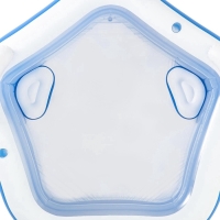 Бассейн надувной Bestway, 213&times;206&times;69 см, с сиденьями и подголовниками, от 6 лет, 54153