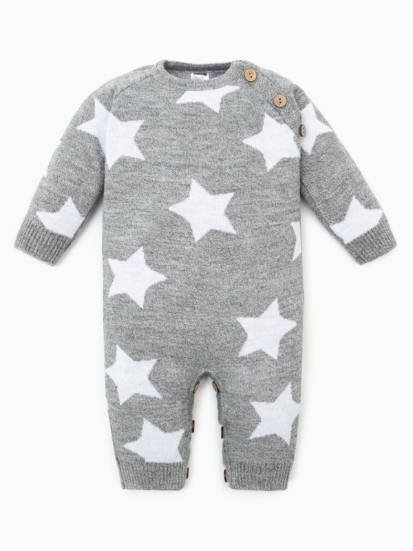 Комбинезон вязаный Крошка Я Комбинезон вязаный Крошка Я "Звезды" рост 86-92 см