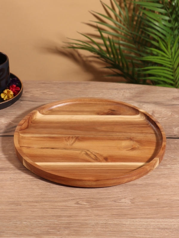 Доска разделочная 28х28х2 см, чайное дерево