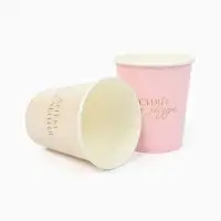 МП Набор бумажной посуды  "С Днём рождения" универсальный для девочки, девушки, 12 персон