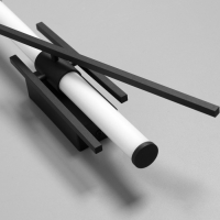 Бра "Осана" LED 3000К черный 40х8х8см Бра "Осана" LED 3000К черный 40х8х8см