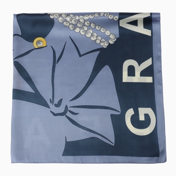 Платок женский MINAKU р-р 70*70 см, цв. синий