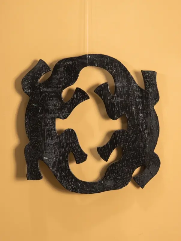 Панно настенное &laquo;Пара ящериц&raquo;, 33&times;33&times;1 см, МДФ, МИКС