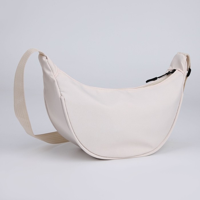 Сумка женская из текстиля, 30х17х6 см, бежевый цвет Сумка женская из текстиля, 30х17х6 см, бежевый цвет