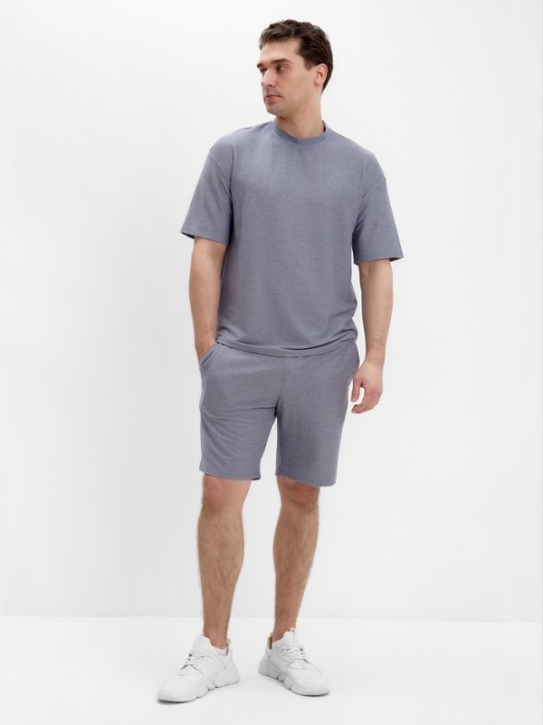 Шорты  мужские MINAKU : Basic line MAN цвет голубой, размер 50