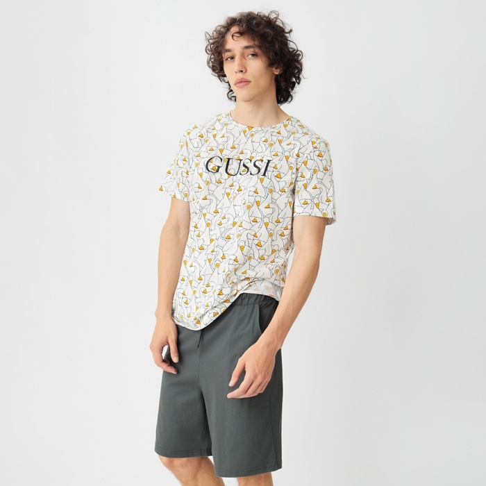 Пижама мужская (футболка и шорты) KAFTAN Gussi, р-р 52 Пижама мужская (футболка и шорты) KAFTAN Gussi, р-р 52