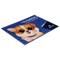 Альбом для рисования А4, Calligrata, 8 листов на скрепке, МИКС