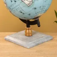 Глобус сувенирный 18х15х25 см, подставка мрамор