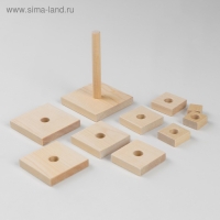 Детская пирамидка «Квадрат» Детская пирамидка «Квадрат»