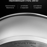 Набор посуды EasyKeep-6DSS из нержавеющей стали