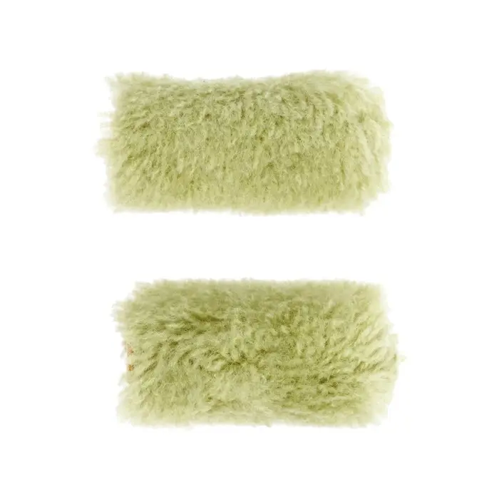 Мини-ролик ТУНДРА, полиакрил, 60 мм, рукоятка d=6 мм, D=15 мм, ворс 11 мм, 2 шт.