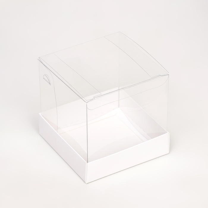 Упаковка для кондитерских изделий, белый, 10 х 10 х 10 см