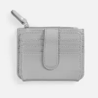 Картхолдер на молнии Unison, серый