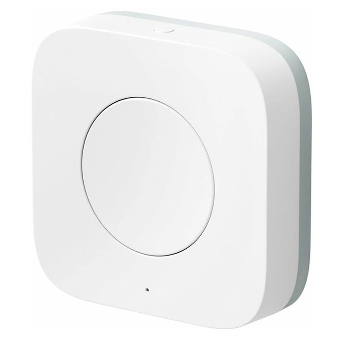 Беспроводная кнопка Яндекс YNDX-00524, Zigbee, CR2032, умный дом с Алисой, белая Беспроводная кнопка Яндекс YNDX-00524, Zigbee, CR2032, умный дом с Алисой, белая