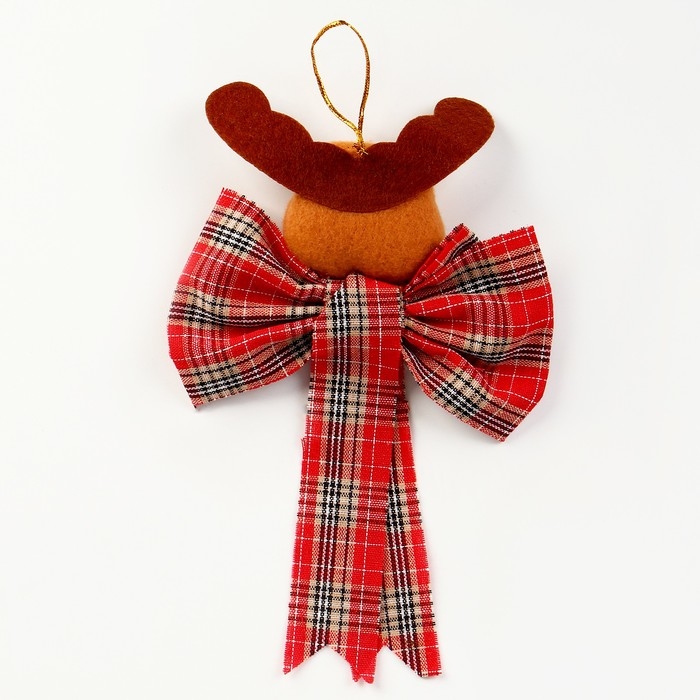 Мягкая игрушка на подвесе &laquo;Новый год&raquo;, виды МИКС