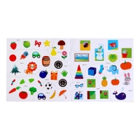 Книга с наклейками &laquo;Логика&raquo;, 12 стр.