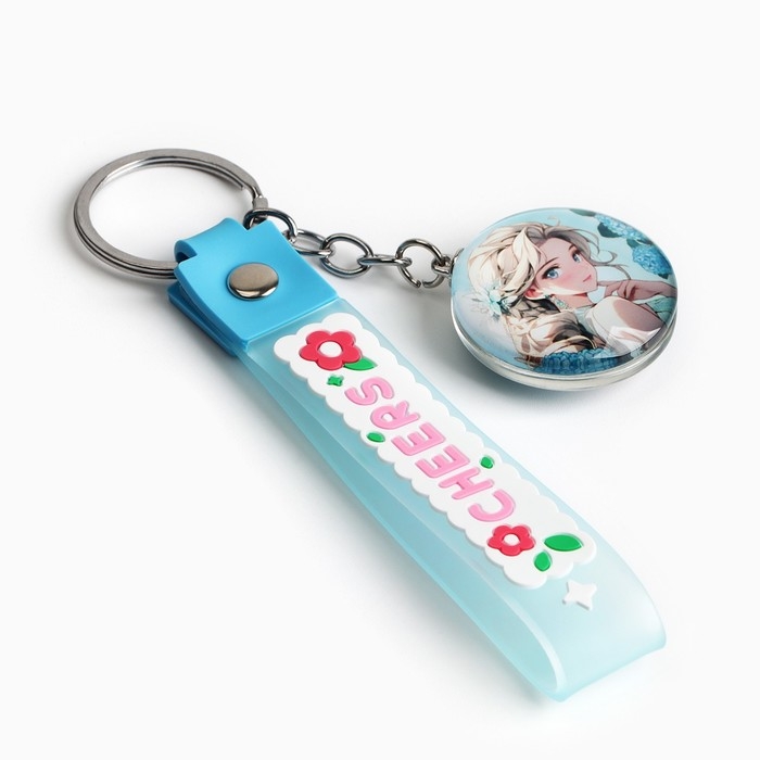 Брелок для ключей детский аниме «Девушка в цветах», 3.5 х 14 см Брелок для ключей детский аниме «Девушка в цветах», 3.5 х 14 см