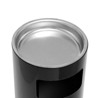 Урна с пепельницей К300Н, черный, D=30 Н=71,8 см, 50 л Урна с пепельницей К300Н, черный, D=30 Н=71,8 см, 50 л