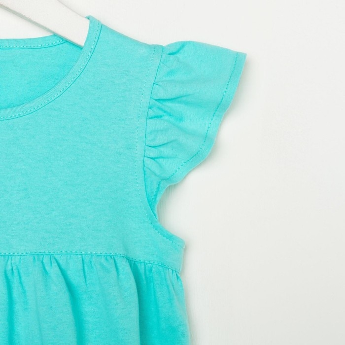 Платье для девочки, цвет мятный, рост 110 см Платье для девочки, цвет мятный, рост 110 см