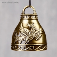 Колокольчик - подвеска металл &laquo;Птица Феникс&raquo;, 6&times;4.8&times;4.8 см