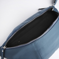 Сумка кросс-боди на молнии, цвет синий Сумка кросс-боди на молнии, цвет синий