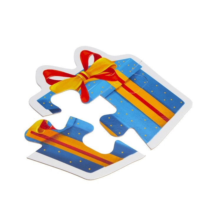 Макси-пазлы &laquo;Украшаем ёлочку&raquo;, 6 пазлов, 15 деталей