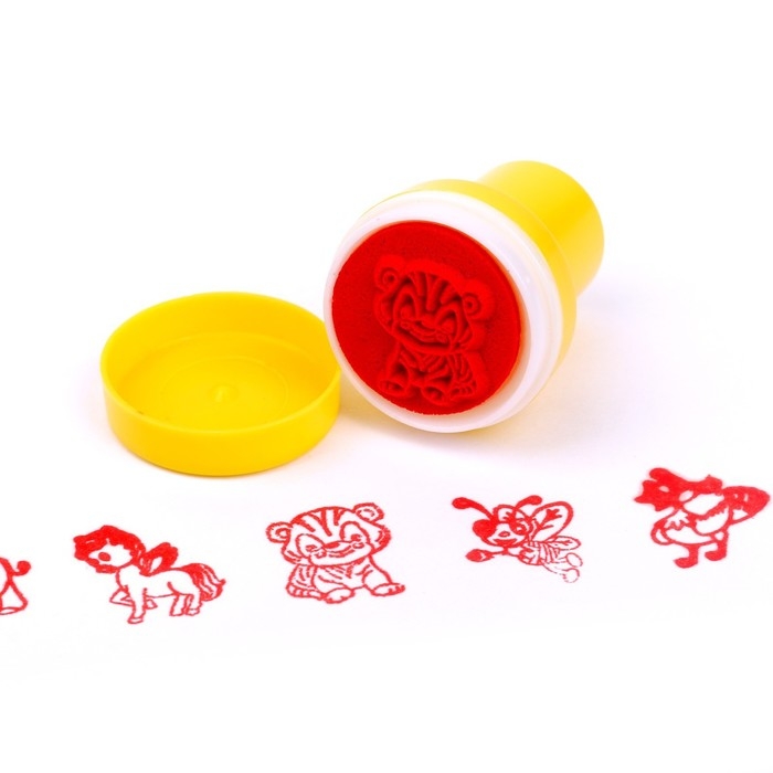 Печать цветная «Друзья», набор 10 шт., МИКС Печать цветная «Друзья», набор 10 шт., МИКС