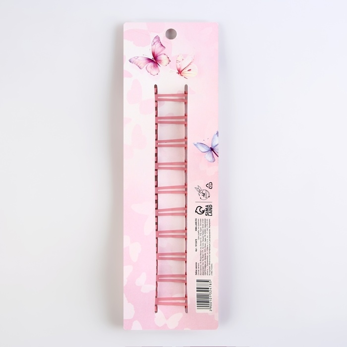 Заколки для волос детские &laquo;Для самой нежной&raquo;, 10 шт., 5 х 1 см