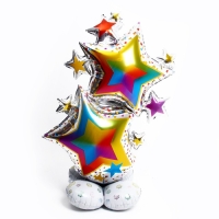 Шар фольгированный 40" &laquo;Букет звёзд&raquo;, под воздух