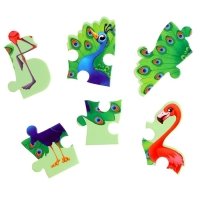 Пазлы на подложке &laquo;Птицы&raquo;