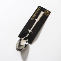 Ложка чайная из нержавеющей стали Magistro &laquo;Виконт&raquo;, длина 17 см, цвет серебряный