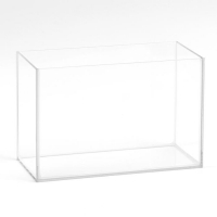 Комплект аквариумов "Прямоугльный" без крышек - 3 шт, 5 л, 10 л, 15 л