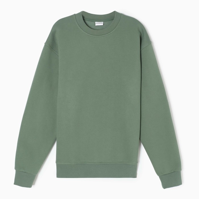 Свитшот мужской НАЧЁС, цвет зелёный, размер 52 (XXL) Свитшот мужской НАЧЁС, цвет зелёный, размер 52 (XXL)