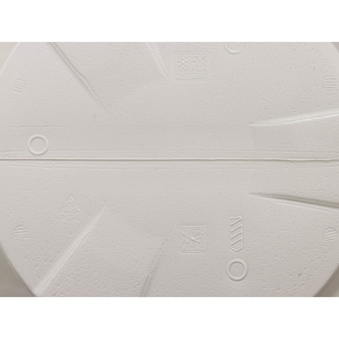 Кашпо для цветов со вставкой &laquo;Дюна&raquo;, 19,5 л, цвет кремовый