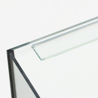 Аквариум "Панорамный" с крышкой, 105 литров, 80 х 35 х 39,5/44,5 см, чёрный Аквариум "Панорамный" с крышкой, 105 литров, 80 х 35 х 39,5/44,5 см, чёрный