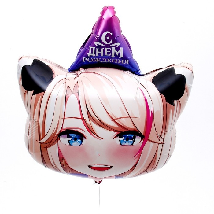 Воздушные шары фольгированные 24 Воздушные шары фольгированные 24" «Девочки аниме», 2 шт.