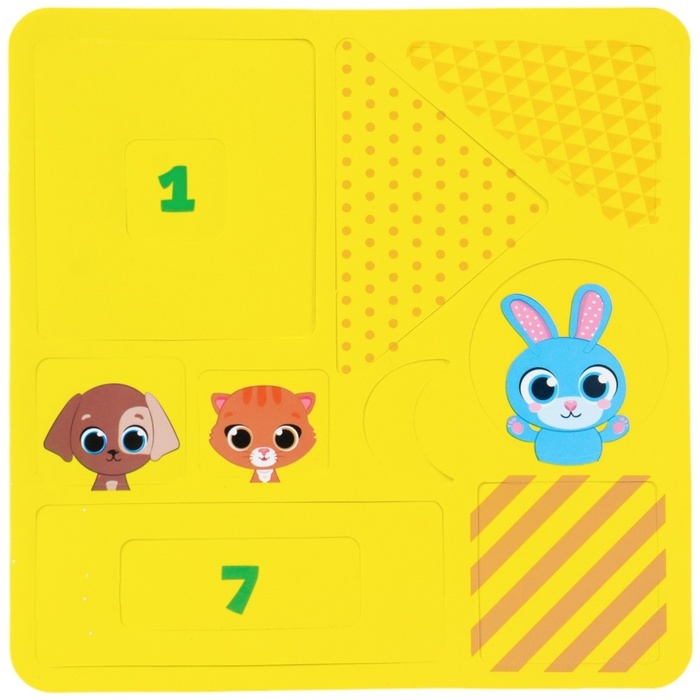 Детская развивающая игра EVA &laquo;Маленький строитель&raquo;, изучение форм / цветов, Крошка Я