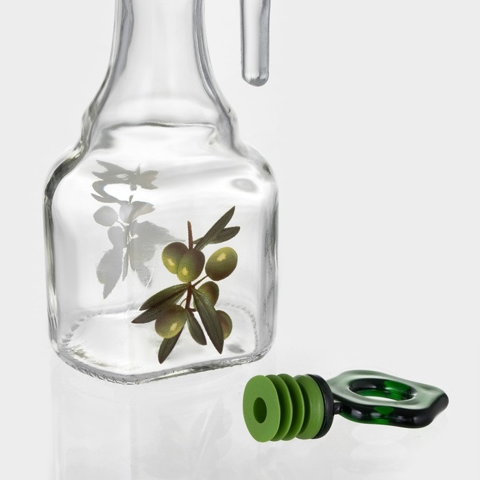Бутылка стеклянная для соуса и масла &laquo;Олива&raquo;, 275 мл