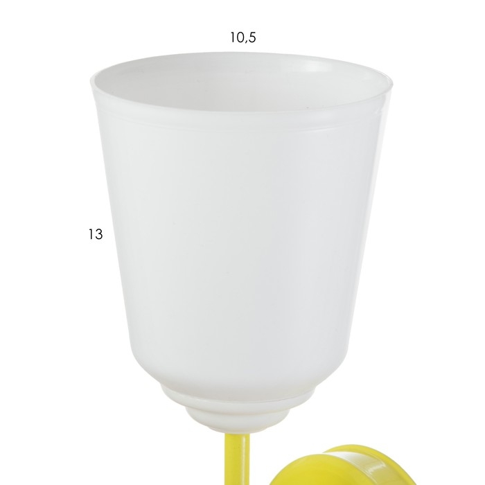 Бра Бра "Онлайн" (цил.) 1х15Вт Е27 МОДЕЛЬ:BR 02078 желтый 10,5х15х27см