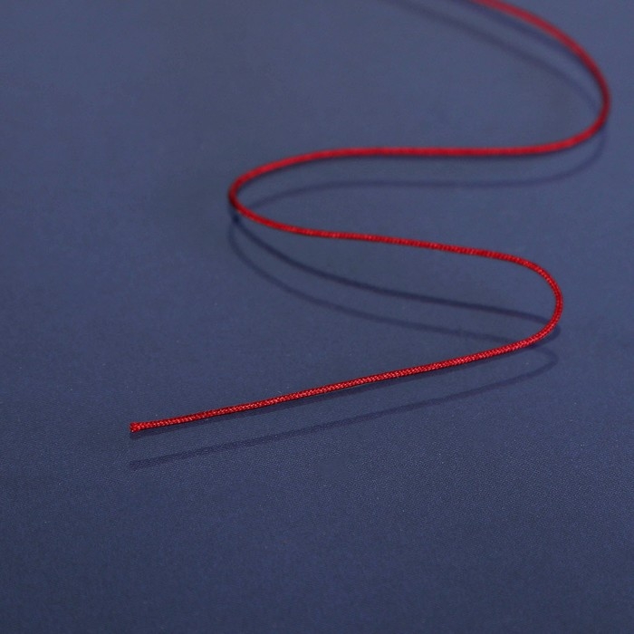 Шнур &laquo;Шамбала&raquo; длина 100 м, d=1 мм, цвет бордовый