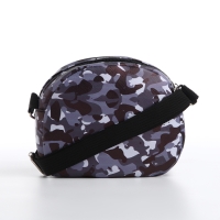 Сумка детская на молнии, цвет серый/чёрный/камуфляж Сумка детская на молнии, цвет серый/чёрный/камуфляж
