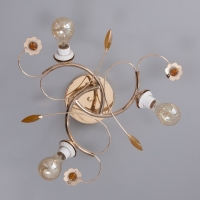 Люстра "Эбби" бп 3х40Вт Е27 Золото МОДЕЛЬ: 2612374 Люстра "Эбби" бп 3х40Вт Е27 Золото МОДЕЛЬ: 2612374