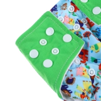 Многоразовый подгузник+ 1 вкладыш в комплекте &laquo;Зверушки&raquo;