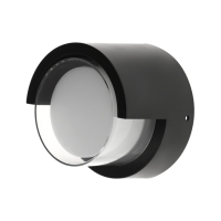 Светильник фасадный &laquo;Сити&raquo;, FSD-050, 5 Вт, 3000К, круг IP65, 220 В, пластик, черный