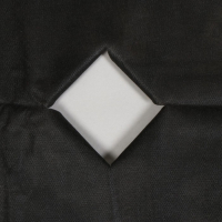 Материал мульчирующий, с перфорацией, 10 &times; 1,6 м, плотность 80 г/м&sup2;, спанбонд с УФ-стабилизатором, чёрный, Greengo, Эконом 30%