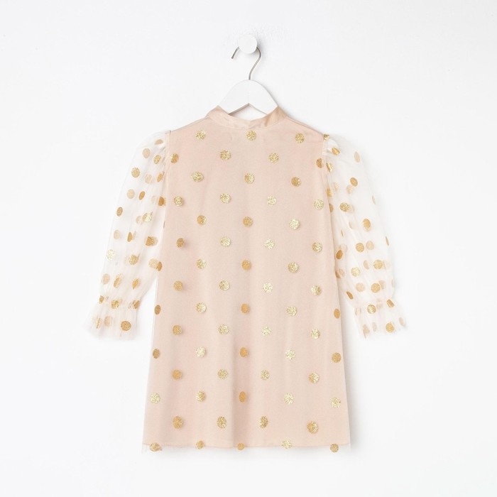 Платье детское KAFTAN горошек, рост 122-128 см Платье детское KAFTAN горошек, рост 122-128 см
