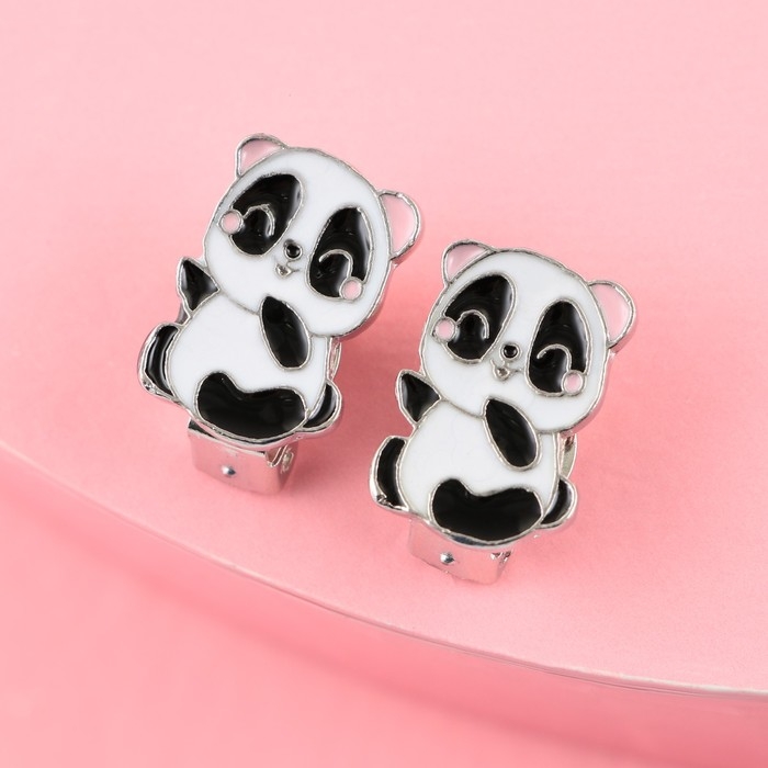 Серьги клипсы детские &laquo;Отпандная&raquo;